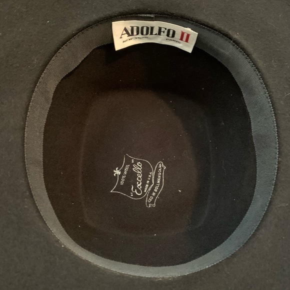 Vintage Adolfo Wool Hat - Picture 5 of 6